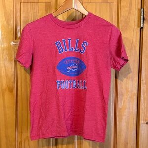 Youth Team Apparel Red Buffalo Bills T-Shirt